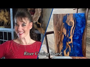 #194 How To Make An Epoxy (Resin) River Cutting Board. Full Tutorial Start To Finish!