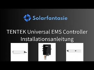 TENTEK | Universal EMS Controller Installationsanleitung
