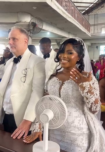 Interracial Couple's Beautiful Wedding Ceremony