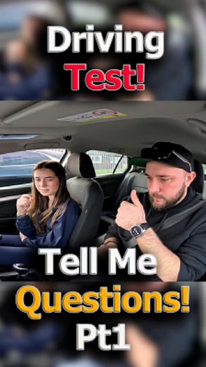 ED'S Drive Driver Training on Instagram: "Driving Test Tell Me Questions – Part 1 #drivingtest #tellmequestions #drivingtesttips #drivinglessons #drivinginstructor"