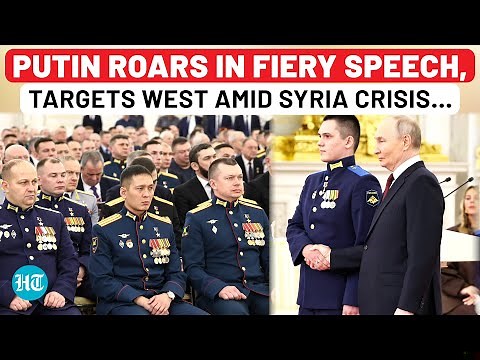Putin's Direct Attack On U.S.-Led West After Assad Lands In Moscow; 'Russia Can't Be Defeated...'