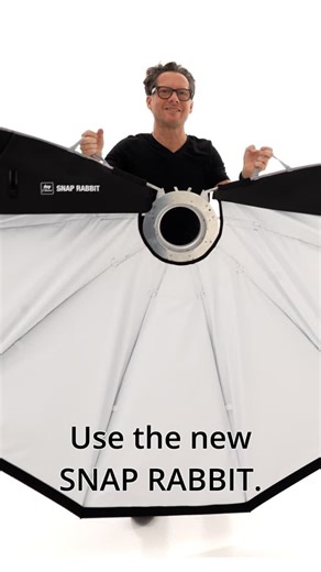 DoPchoice on Instagram: "⚡️ NEW PRODUCT⚡️⁠ ⁠ Soft, controlled light — without the setup headache.⁠ ⁠ The SNAP RABBIT® Octa 5 SNAPBAG® from DoPchoice features a super-shallow Octa design, magnetic SNAP closures, and a new Convertible Mount system for fast swaps between NL, Bowens & Aputure A-Mount.⁠ ⁠ Smooth output, optional internal diffusion, flat-packing transport and optional 40° SNAPGRID control — all built for modern LED workflows.⁠ ⁠ Find out more - link in bio⁠ ⁠ ⁠Try it out at BSC Expo- 