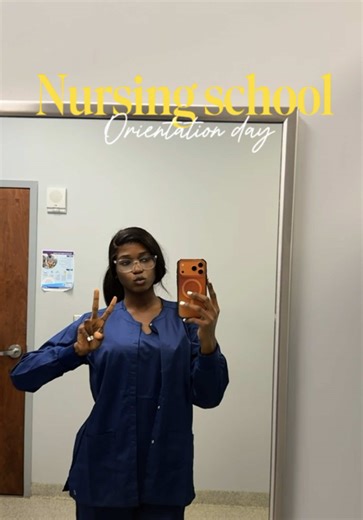 Orientation day done ✔️ Nursing journey officially begins ✨#nursingstudent #lpnstudent #dayinmylife #nursingschool #backtoschool