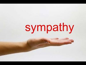 How to Pronounce sympathy - American English