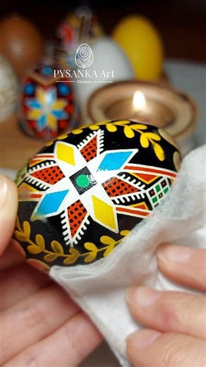 Each step is like a meditation — wax lines, vibrant dyes, slow reveals. There's peace in the process… and joy in every star that appears #pysanky #eastereggs #folkart #culturalheritage #lineart #fblifestyle #holidays | Pysanka Art