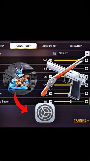 free fire headshot setting 2025 ⚡ best sensitivity settings ⚙️| sensitivity + hud settings free fire
