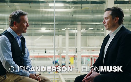 【TED专访｜中英字幕】埃隆·马斯克Elon Musk在特斯拉超级工厂: 一个令人期待无比的未来 (完整版)