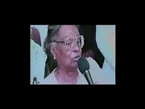 COGIC Founder Bishop C.H. Mason's Wife Lady Elsie Mason Speaking!