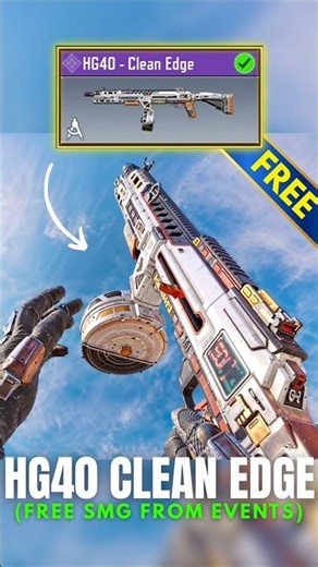 This FREE! HG40 is Clean AF 🔥🤌... | CODM