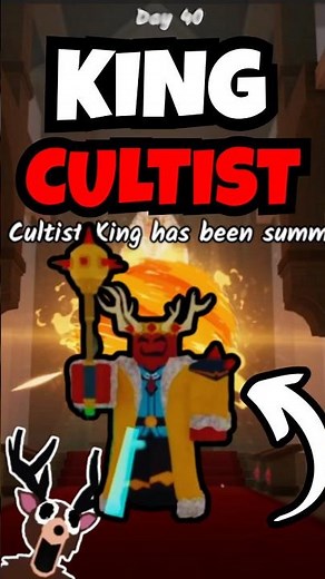 🔥 NEW Cultist King Boss! How to Summon & Defeat Him (Volcano Update) – 99 Nights in the Forest
