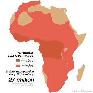 Historical Elephant Range