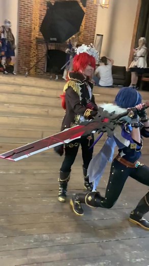 Genshin Impact Diluc and Kaeya Cosplay