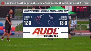 20K views · 249 reactions | The Dallas Roughnecks entered 2017 Championship Weekend heavy favorites, but Toronto Rush Ultimate and a raucous Canadian crowd had different ideas. | Ultimate Frisbee Association | Facebook
