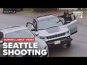 North Seattle shooting caught on camera