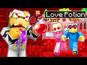 Bowser Uses A LOVE POTION On Peach! | Minecraft Super Mario | [193]