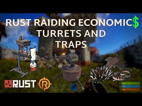 Rust Raiding Economics - Turrets and traps