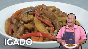 This is a popular dish made from pork, pork liver, and vegetables. Recipe ito ng ating ka-SIMPOL na si Josie Sebastian. Sabi niya, isa ito sa most-requested dishes ng mga suki niya sa kanyang catering business. Try her recipe! 🥰 Check the full recipe here: https://nutriasia.com/ufcrecipes/pang-araw-araw/igado/ For more recipes, download the UFC Simpol Salu-Salong Sarap Cookbook for free! Just click the link below: https://nutriasia.com/ufcrecipes | Simpol.PH