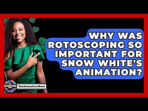 Why Was Rotoscoping So Important For Snow White's Animation? - The Animation Reel