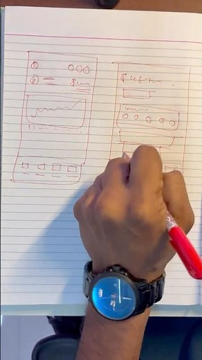 Banking App UI ✨ Sketch to Final UI Design Process #trading