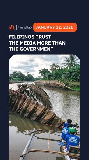 Rappler on Instagram: "Filipinos trust media most to address flood control corruption – survey In a survey conducted by Pulse Asia between December 12 and 15, 54% of Filipinos said they have ‘big trust’ in the media. This figure outranks President Ferdinand Marcos Jr. and other government institutions in public confidence. Full story: https://www.rappler.com/philippines/filipino-trust-media-flood-control-corruption-pulse-asia-survey-december-2025/"