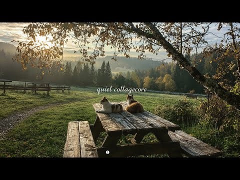 Silent cottagecore vibes relaxing playlist for reading, writing & study.