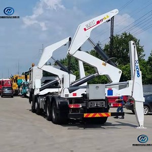 [Hot Item] 20 Foot 40 Foot Container Side Loader Trailer Mounted with Hydraulic Lifting System