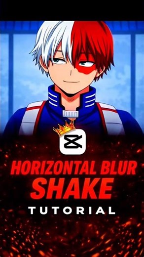CapCut Horizontal Blur Shake Tutorial 🔥 Smooth Beat