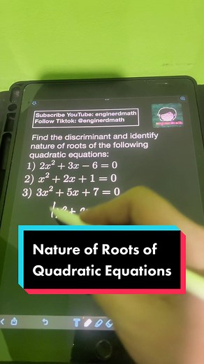 Understanding the Nature of Roots in Quadratic Equations