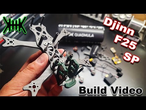 Quadmula Djinn F25 SP + DJI O4: Build Tutorial // MurdersFPV