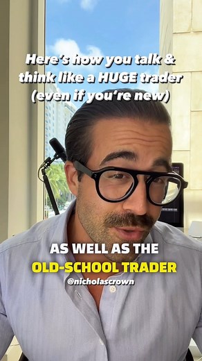 How to talk and think like a huge investor or trader even if you’re new. @nicholascrown #finance #financetips #personalfinance #trader #tradingtips #investor #investing #investing101 #financegoals | Nicholas Crown