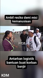 440K views · 14K reactions | Ambil resiko demi misi kemanusiaan. Antarkan logistik bantuan buat korban banjir. #dedimulyadi #kdm #bapaaing | Mang Agus | Facebook