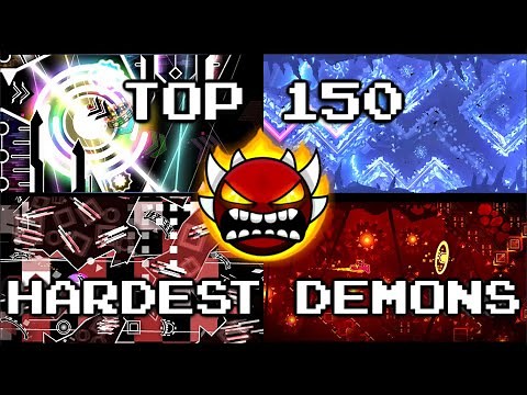 Top 150 Hardest Demons in Geometry Dash (Oct 2022)