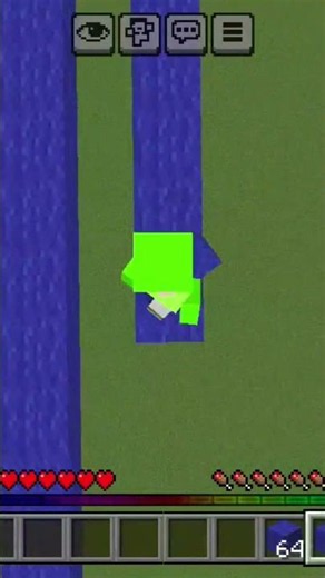 Minecraft Moonwalk Bridging 😱 #shorts #minecraft