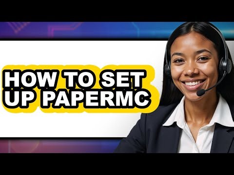 How To Set Up PaperMC - Step By Step