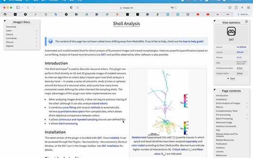 Fiji ImageJ 第20讲——分析神经元的Sholl Analysis