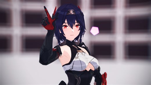 【深空之眼MMD】憨憨绯染