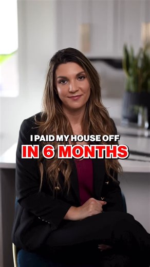Krystal Stearns on Instagram: "How I paid off my house in 6 months! (Hint: it’s my favorite loan program of all time) #realestate #realestateinvesting #homeloans #homebuyer #realestatetips"