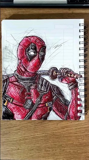 Dibujando a DEADPOOL | DEADPOOL AND WOLVERINE
