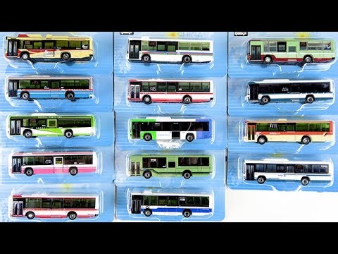 14 units of Tomytec's "National Bus Collection" have been opened!