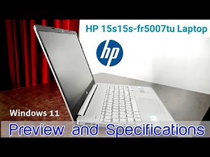 HP 15s-fr5007tu Laptop Review and Specification | HP i5 12th generation laptop | Windows 11 Laptop