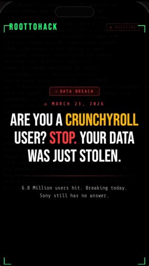🚨 Crunchyroll Hacked? Millions at Risk! 😱