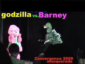 Godzilla versus Barney  | Barney The Dinosaur / Barney and Friends