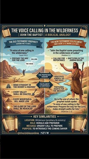 Prophet Isaiah & John the Baptist: Connection and Prophecy