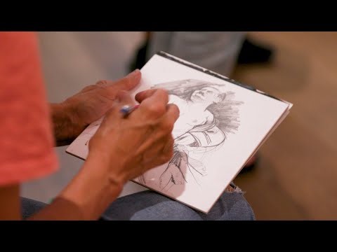 Sketching at the Museums