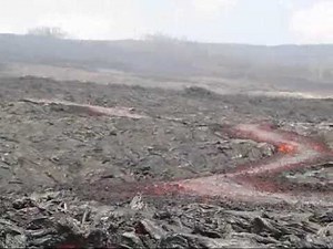 Lava Tube Outbreak Flow