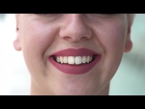 Close-up Shot Of Woman's Mouth Stock Footage
