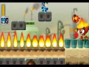 Mega Man Powered Up: Oil Mans Stage- No Damage, Buster Only