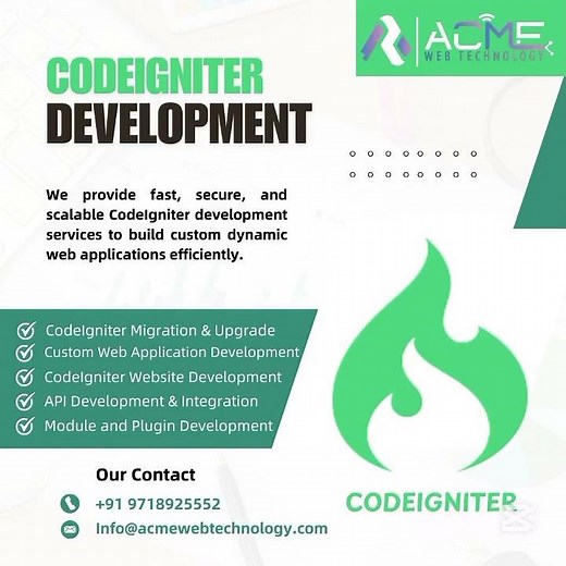 Codeigniter Development