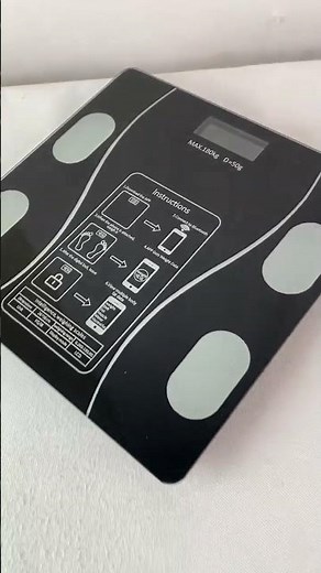 Digital Bioimpedance Scale with Bluetooth and App - Weight, Health, Physical Fat, Muscle Mass, We...