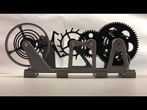 3D Printed Clock Movement